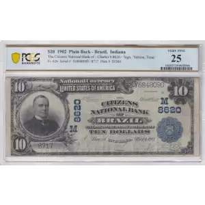 $10  Blue Seal Third Charter Period 626