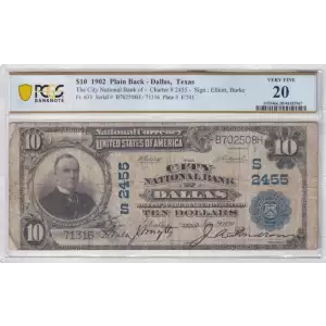 $10  Blue Seal Third Charter Period 633