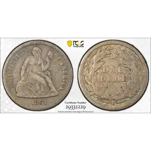 1861-S 10C