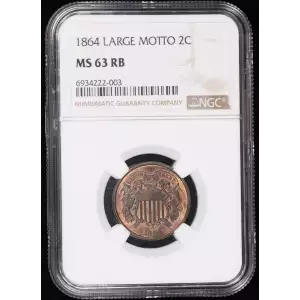 1864 LARGE  RB