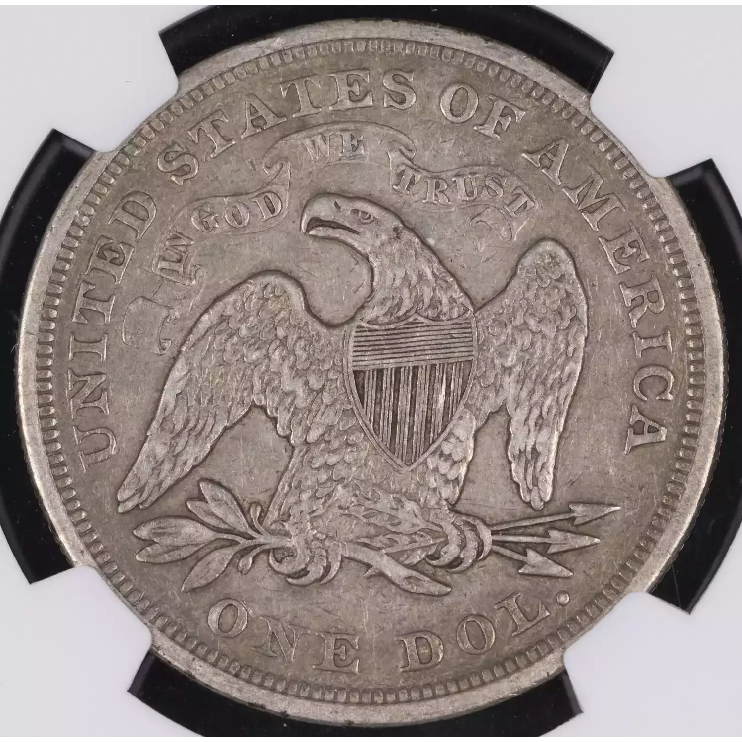 1872 Liberty Seated Silver Dollars NGC VF-30 - Hertel's Coins Inc.