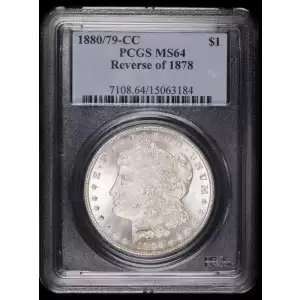 1880/79-CC $1 Reverse of 1878