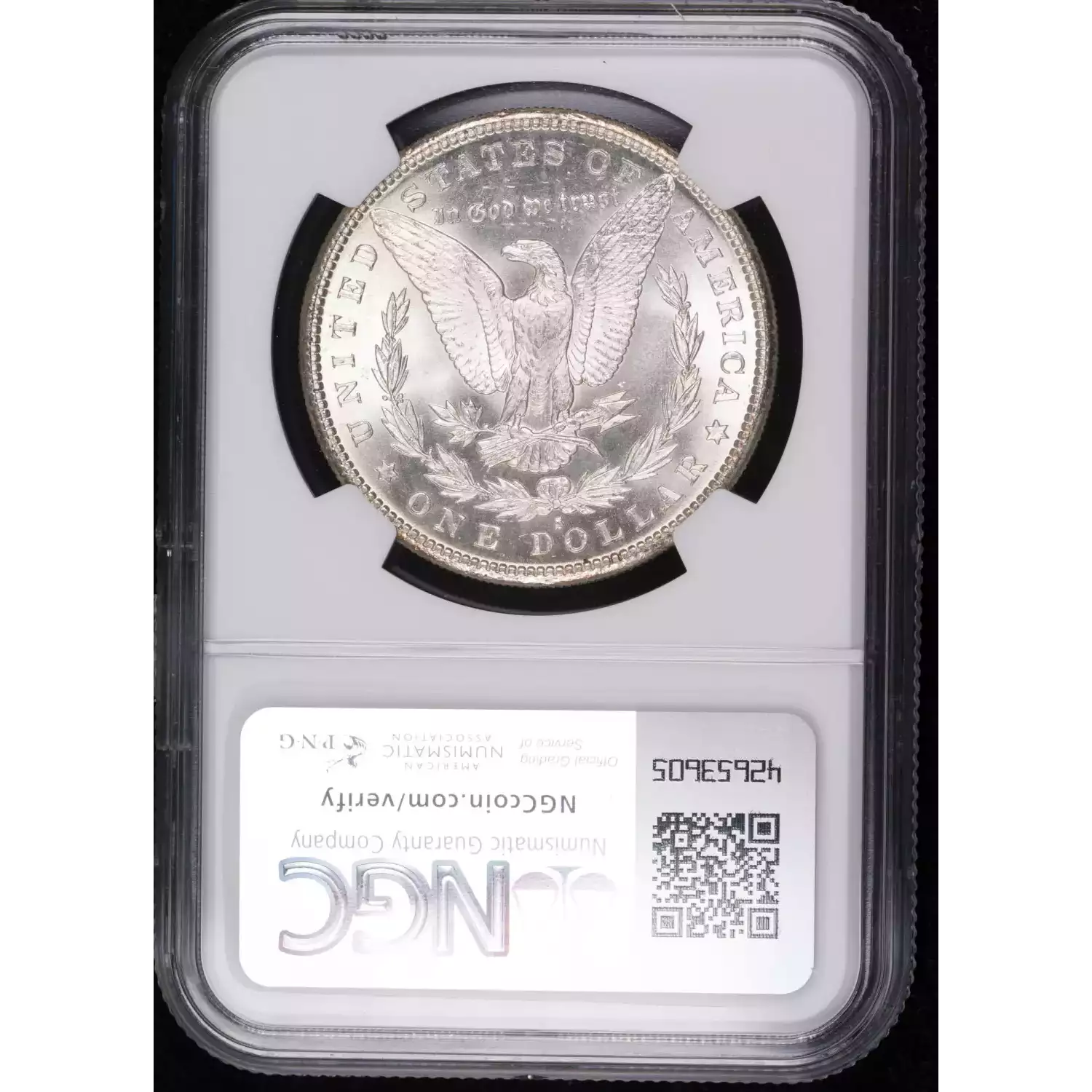 1882-S Morgan Silver Dollar NGC MS-63 - Hertel's Coins Inc.