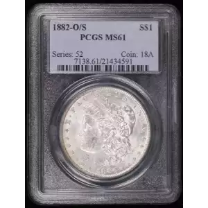 1882-O/S $1 Strong
