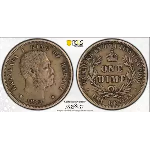 1883 10C Hawaii