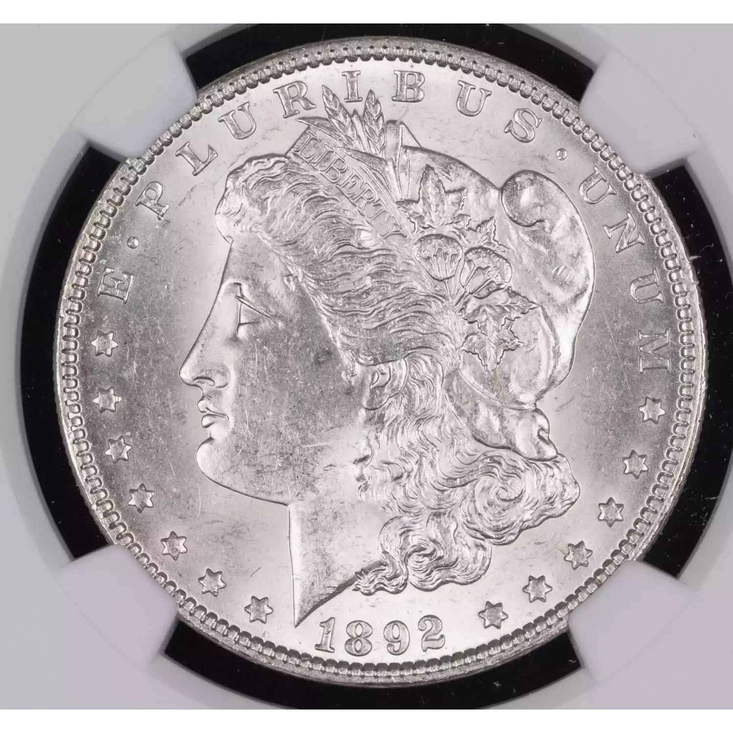 1892 Morgan Silver Dollar NGC MS-62 - Hertel's Coins Inc.