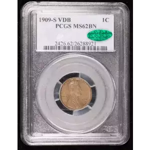 1909-S VDB 1C, BN