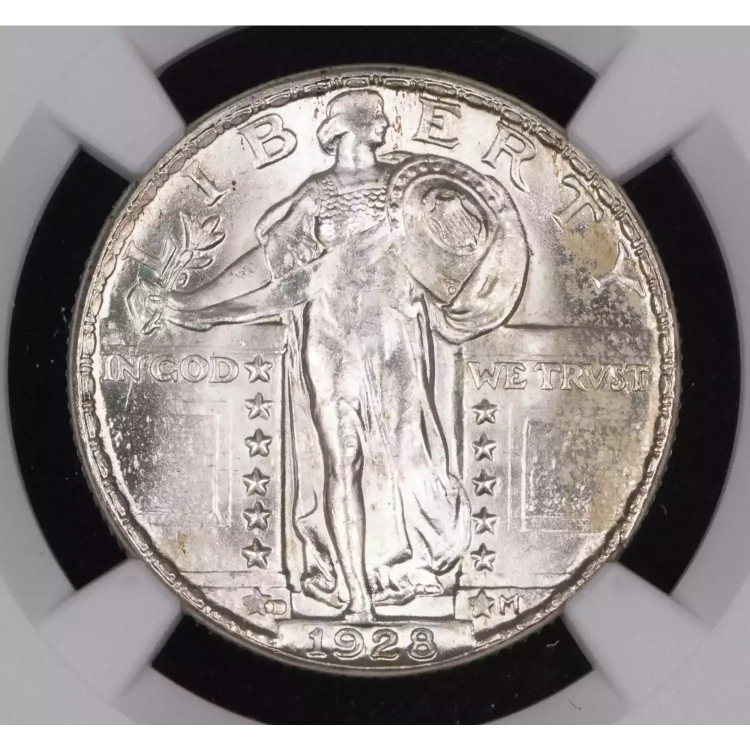 1928-D Quarter Dollars Standing Liberty Quarter NGC MS-64 - Hertel's ...