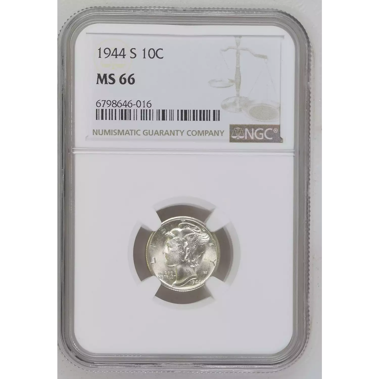 1944-S NGC MS-66 - Hertel's Coins Inc.