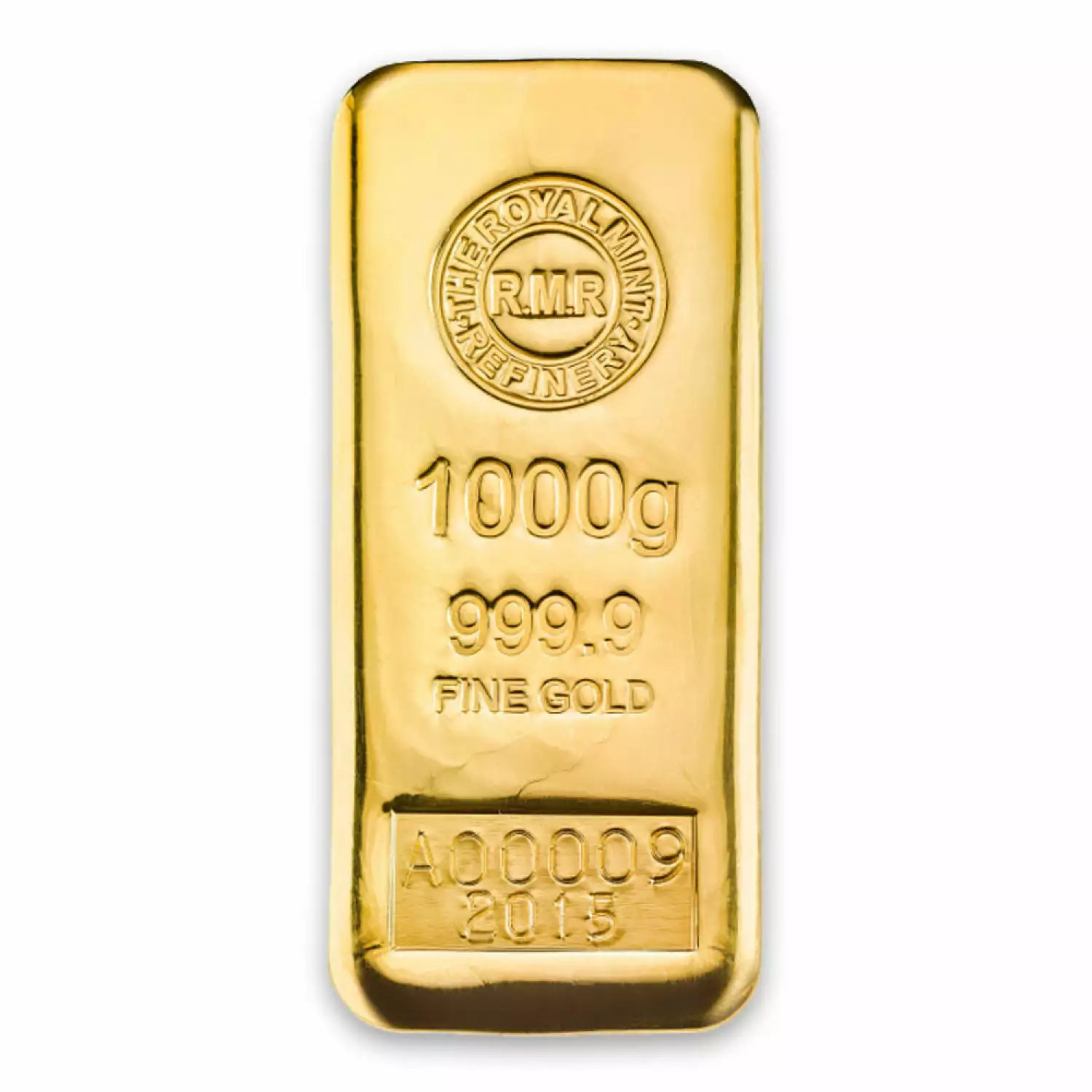 1kg Royal Mint Refinery Cast Gold Bar (2)
