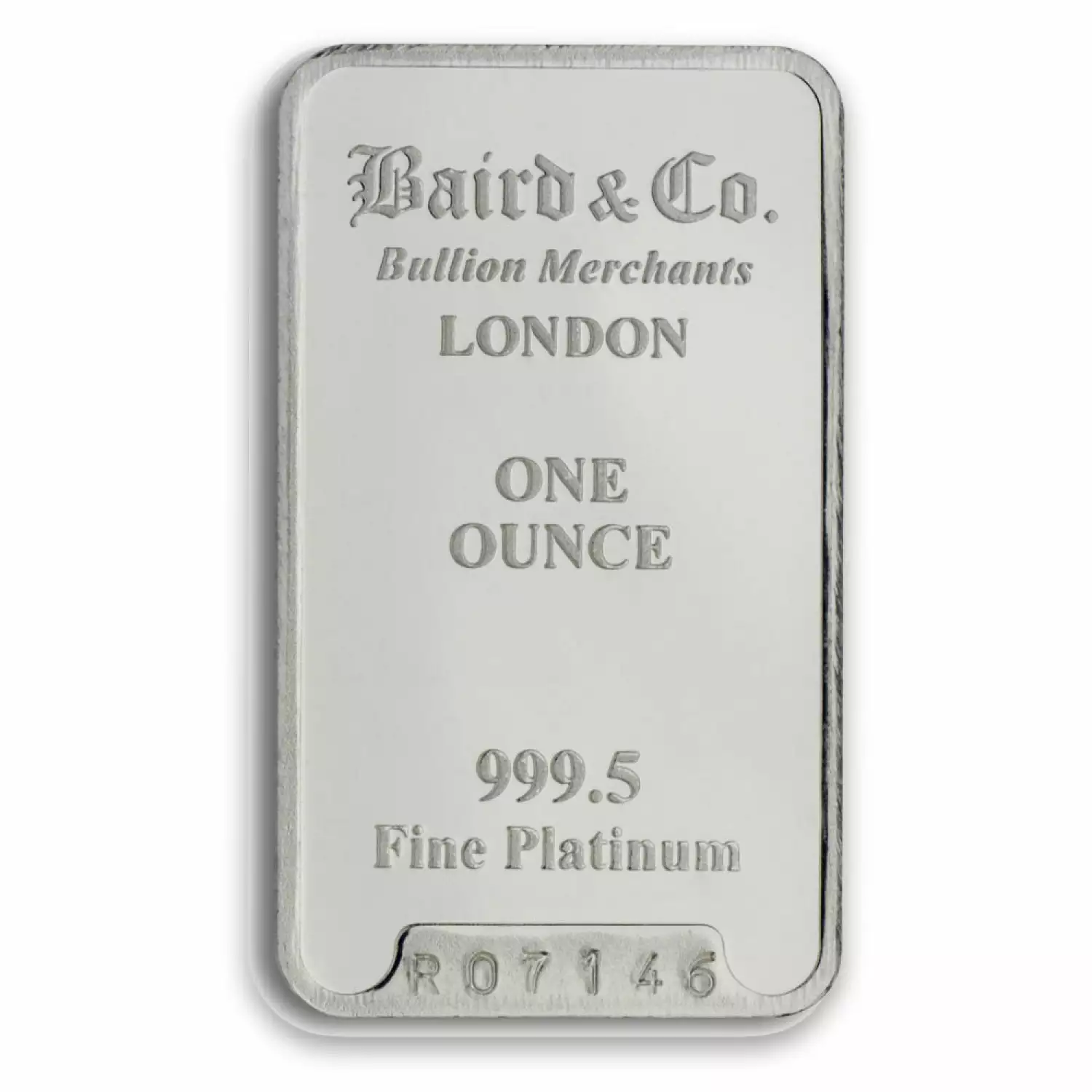1oz Baird & Co Platinum Minted Bar (2)