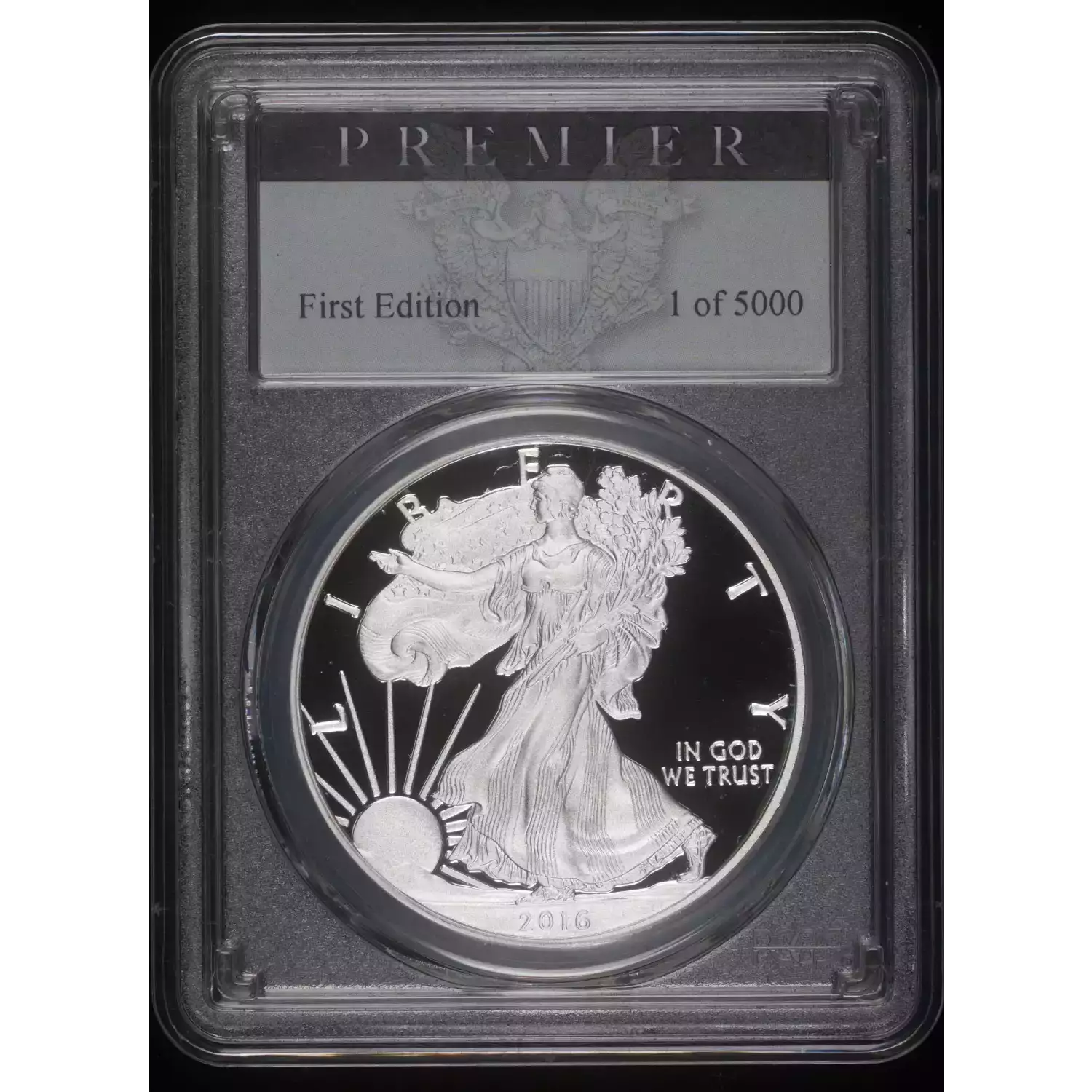 2016 Bullion Silver Eagles PCGS PR-70 DCAM Silver Eagle 30th ...