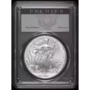 2017 $1 Silver Eagle Premier First Edition 1 of 10,000
