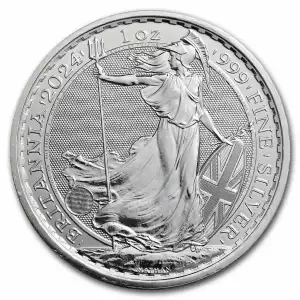 2024 1oz Silver Britannia | King Charles III 