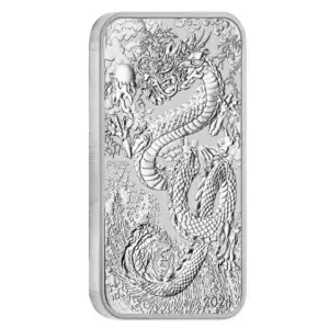 2024 Perth AUS Dragon 1oz Bar