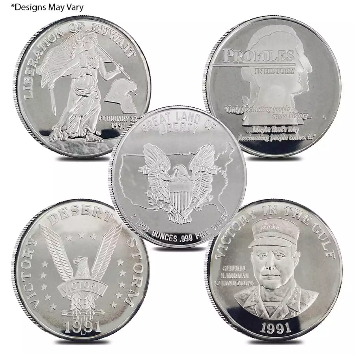 2 Ounce Silver Coin | Silver Round Coin | ABC Coin & Bullion - Hertel's ...