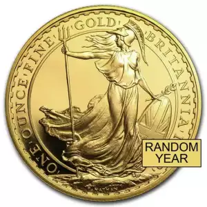 Any Year 1oz British Gold Britannia - 9999 (2013-present)