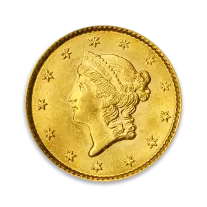 Gold Dollar (1849 - 1889) - Circ