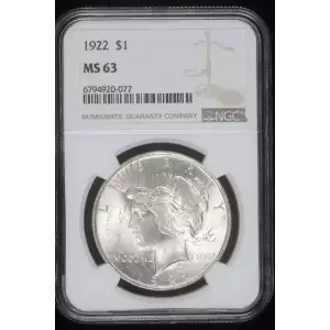 Peace Silver Dollar