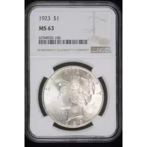 Peace Silver Dollar