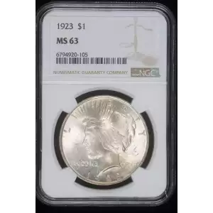 Peace Silver Dollar