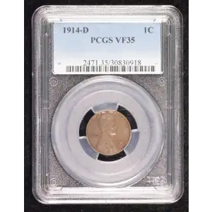 1914-D 1C, BN