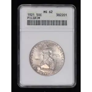 Classic Commemorative Silver--- Pilgrim Tercentenary 1920-1921-Silver- 0.5 Dollar