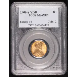 1909-S VDB 1C, RD