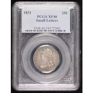 1831 25C Small Letters