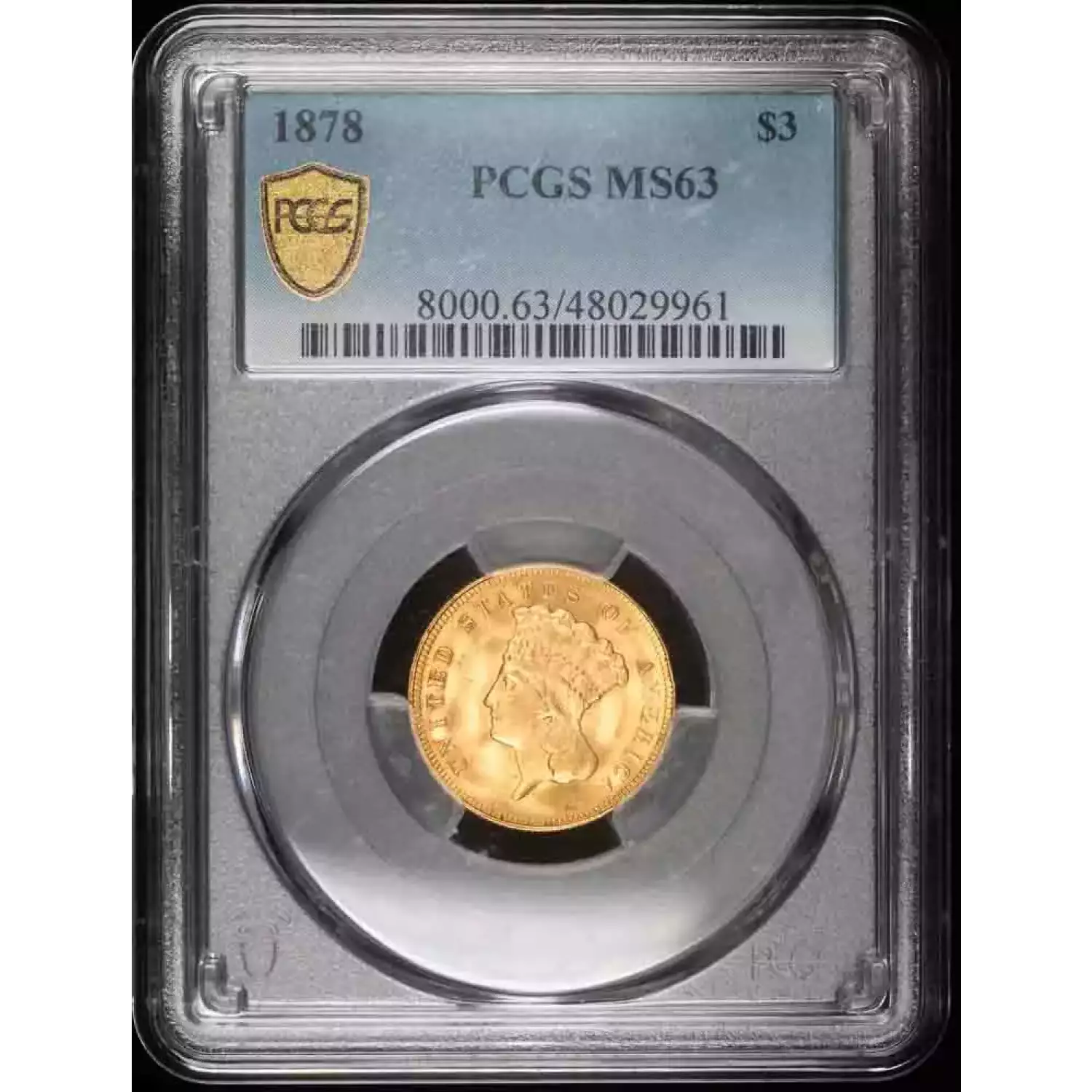 Three Dollar Gold Pieces---Indian Princess Head 1854-1889 -Gold- 3 Dollar