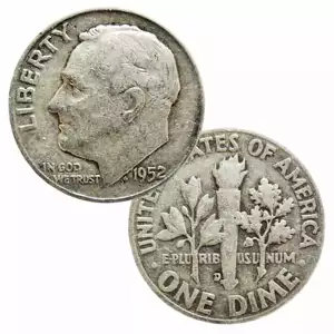 US 90% Silver Coinage - Silver Dimes